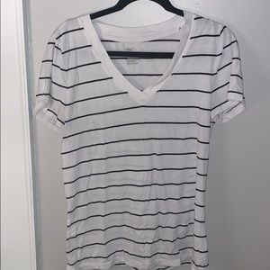 White stripped shirt